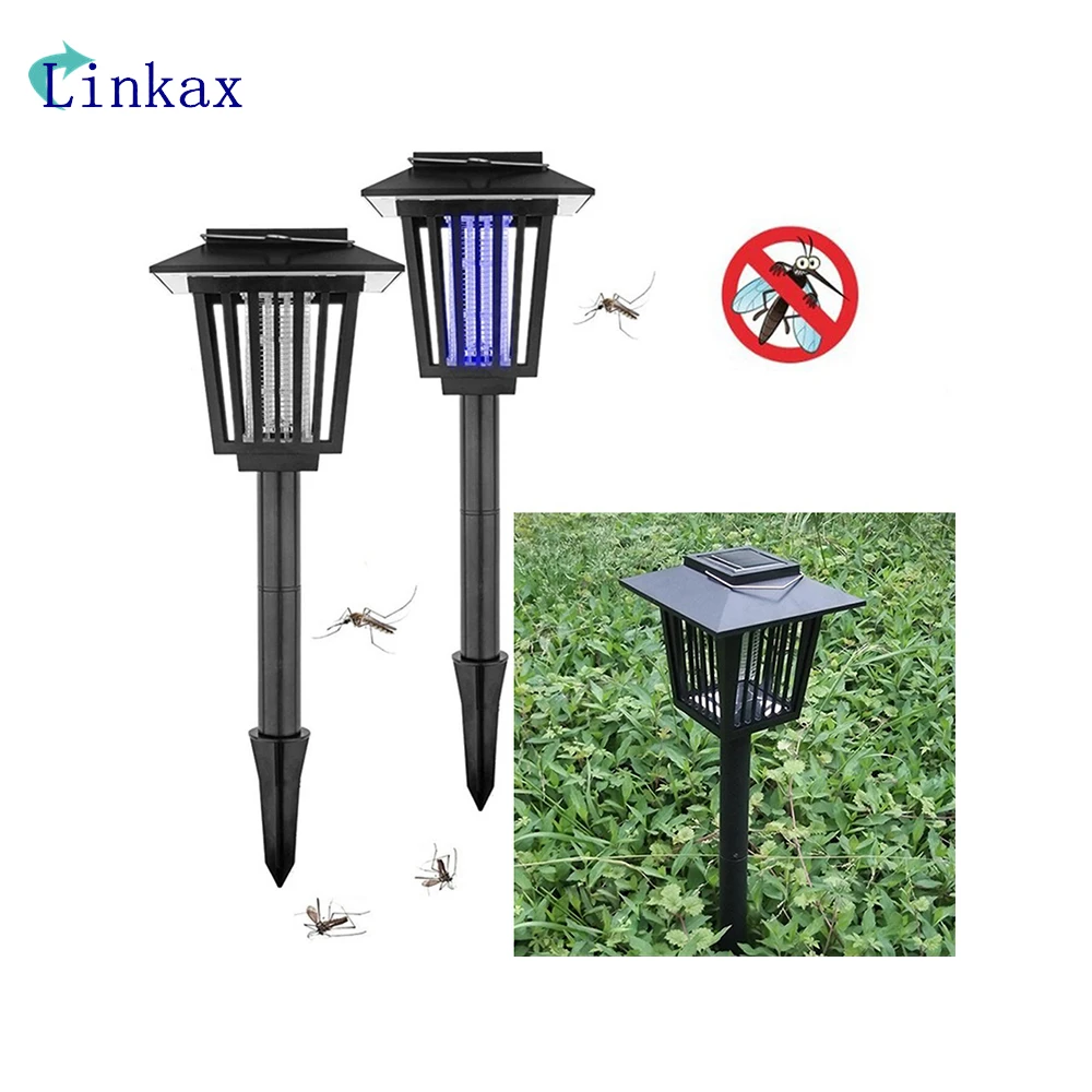 

Solar Power Anti Mosquito Killer Trap Repellent Lamp Solar Kill Bug Pest Control Insect Killer LED Light Outdoor Garden Lamp