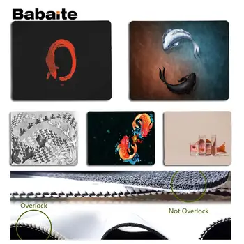 

Babaite Non Slip PC Fish mouse pad gamer play mats Size for 18x22cm 25x29cm Rubber Mousemats
