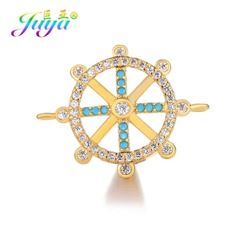 

Juya Hand made 2 Loops Connectors Charms Accessories For Women Kids Needlework Bracelets Earrings Jewelry Making