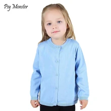 Детский вязаный кардиган; детская верхняя одежда из хлопка; сезон весна-осень; свитера для маленьких девочек; детская одежда; вязаный свитер для мальчиков; пальто