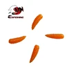 100pcs Ice Fishing Lures Baits Maggot 0.6