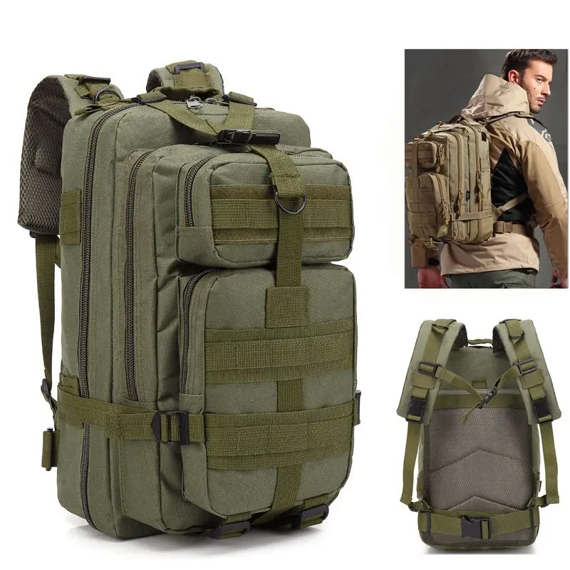 Outdoor Sport Bag Army Military Backpack 3P Tactical Backpack Bags Camping Hiking Bag Trekking Travelling Climbing Rucksacks