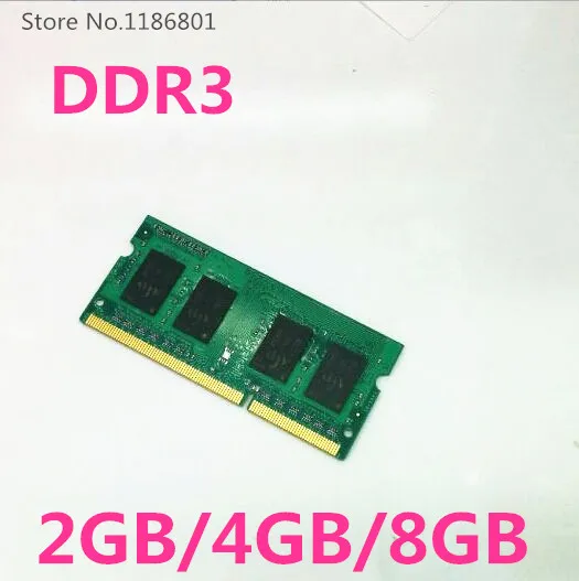 DDR3 1066 Mhz/1333 Mhz/1600 Mhz 2 GB/4 GB/8 GB 204-Pin Новая память SODIMM Ram Memoria для ноутбука срок службы