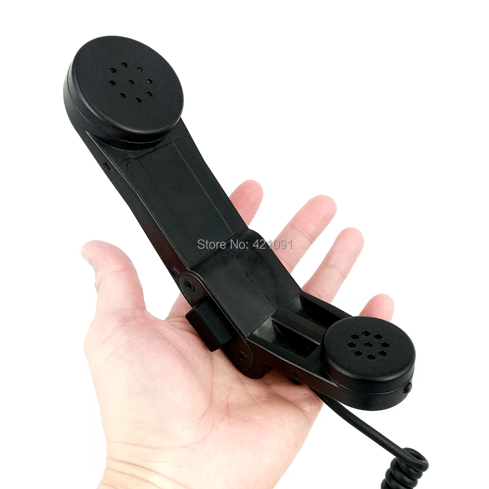 2 Pin Telephone Speaker Microphone for Kenwood Baofeng UV5R 888S 5