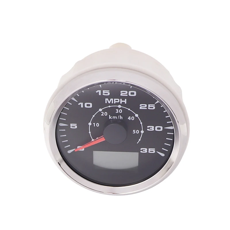 85 мм Спидометр Speedo GPS одометр лодка Скорость метр 0 35 миль/ч с датчиком для яхты