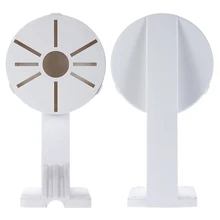 Универсальный настенный пластиковый кронштейн для купольной камеры видеонаблюдения водонепроницаемый несколько отверстий подходит для различных размеров камеры