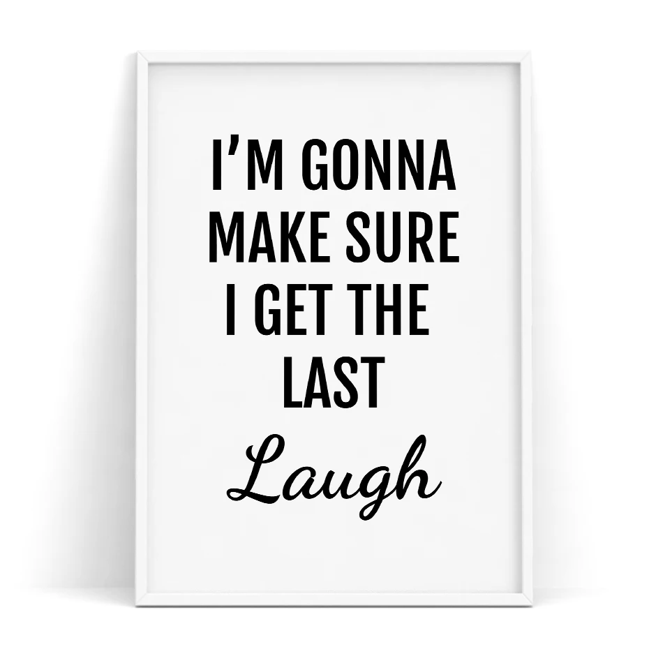 Revenge Success Quotes Poster Canvas Art Print Posters And Prints Wall Art Poster Pictures Nordic Scandinavian Black And White Painting Calligraphy Aliexpress