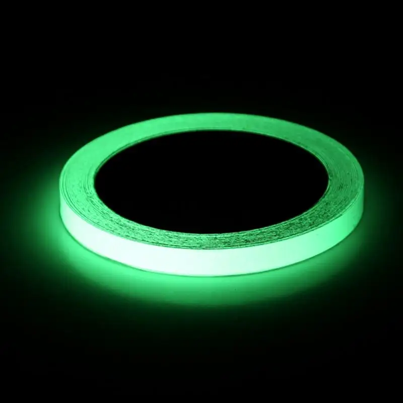 

Green/Blue/Orange 3M*1/1.5/2/3/4/5CM Luminous Tape Glow In The Dark Safety Stage Home Decorations Self-adhesive