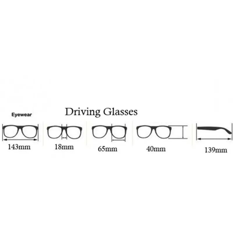 Для мужчин поляризованные очки, подходят для вождения, солнцезащитные очки Ночное видение очки Сниженный Ослепительный Блеск