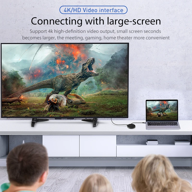 Tanie Baseus USB C HUB na USB 3.0 HUB adapter hdmi bezprzewodowa ładowarka qi USB Splitter dla MacBook akcesoria pro 6 portów typ USB C HUB