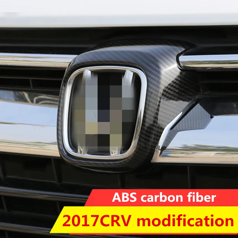 

Car Front Frame Mark Grille Cover Trim Grill Emblem Badge Logo Cover Sticker Modification Decorative For Honda CR-V 2017 2018
