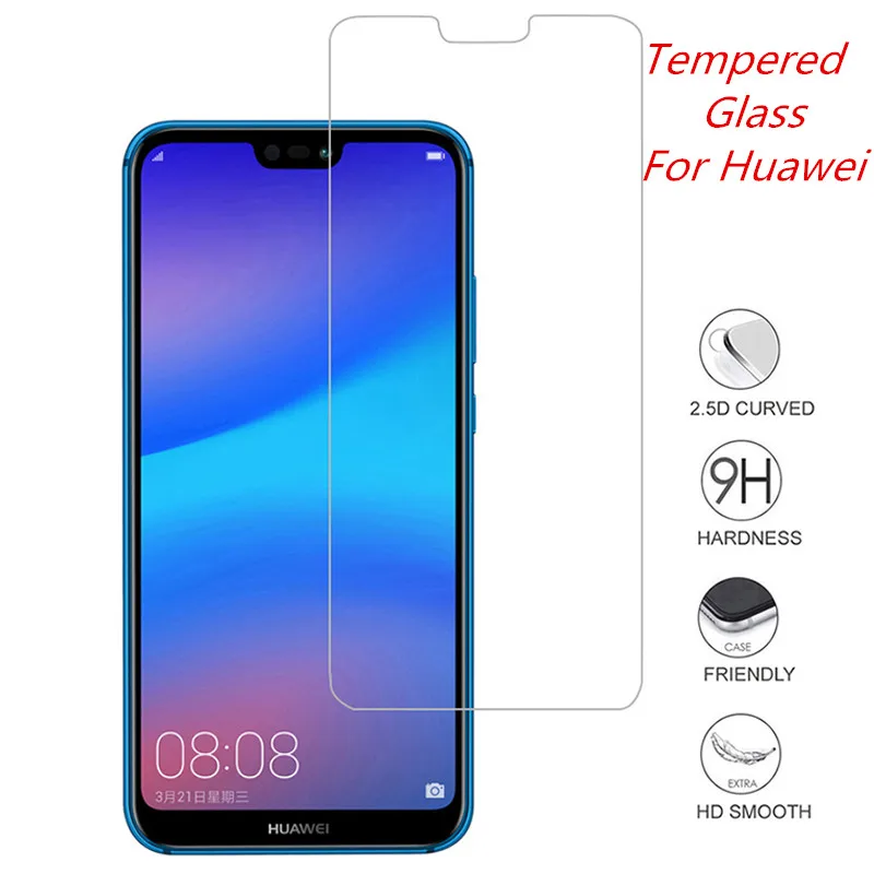 

Cover Guard Tempered Glass For Huawei P20 P10 P9 Lite Screen Protector For Huaweel P10 P9 Plus Protector Glas On P smart P20 pro
