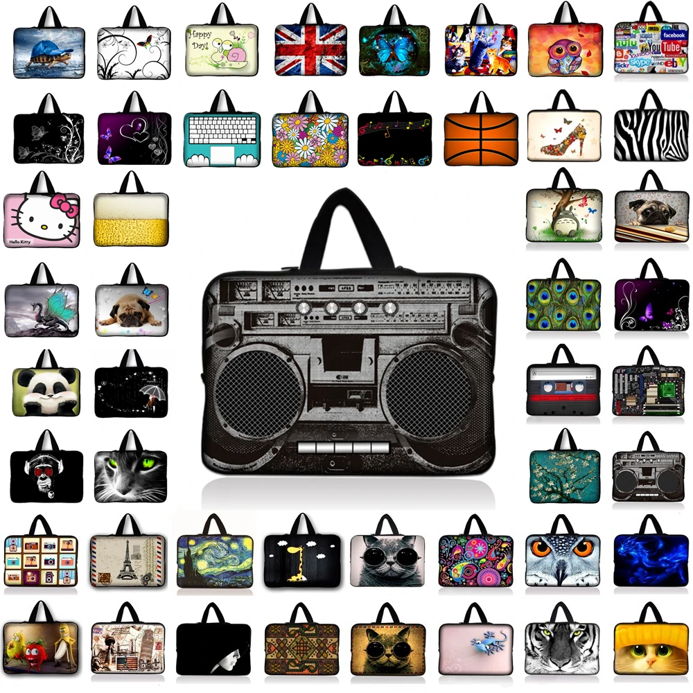 

Waterproof Laptop Bag Notebook sleeve Case Handbag For iPad Macbook Tablet PC 14 15 9.7 11.6 13 15.6 17 inch Women Kid bag #8