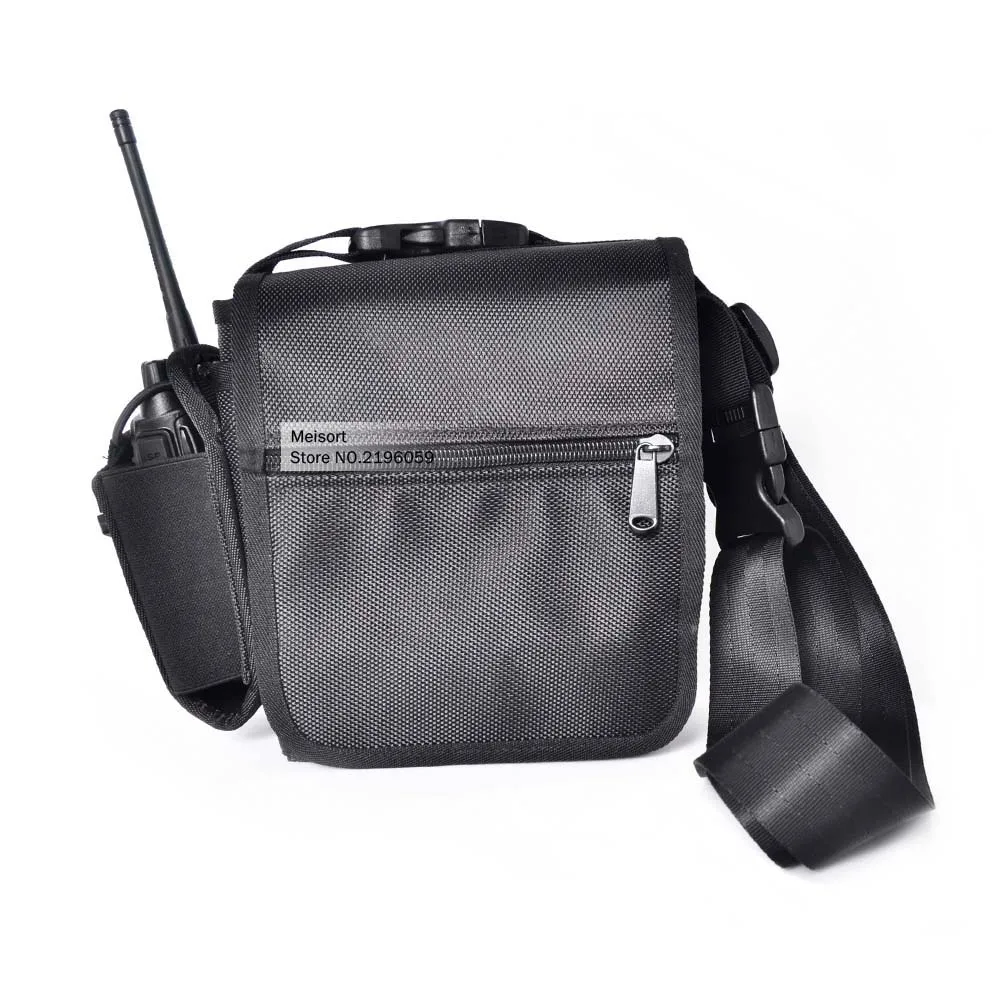 Walkie Talkie Radio Chest Pocket Pack Backpack Holder Case Cover Bag