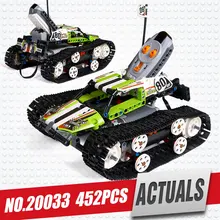 Lepin 20033 397pcs new Technic Series The font b RC b font Track Remote control Race