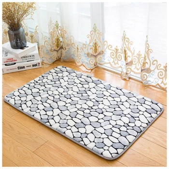 

Entrance Floor Mat Bathroom Mat Non Slip Bath Carpet Barh Pad Door Rugs Washable Kitchen Rug Living Room Carpet Soft Toilet Mat