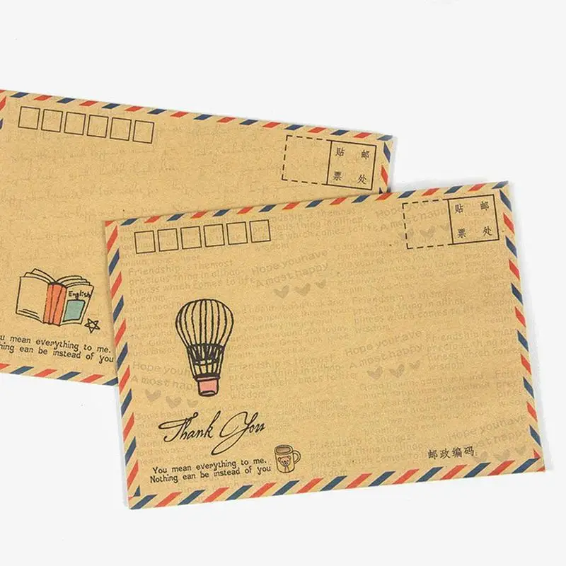 8 шт./упак. Винтажный конверт открытка письмо канцелярская бумага AirMail винтажные