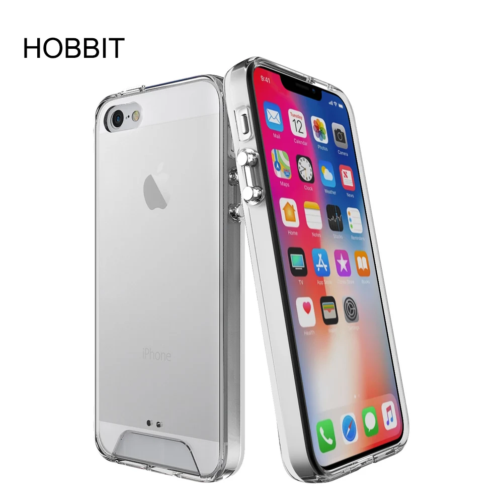 Buy For iPhone SE 2 Transparent Case Soft TPU Silicone