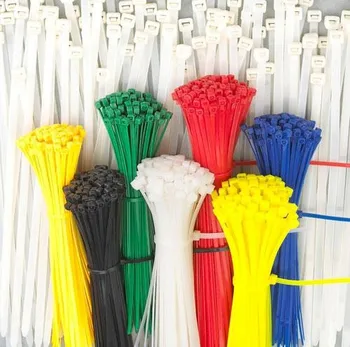 

Free Shipping Cheap And Good Quality Self-locking 500 pcs a lot 5*200 mm Black Cable Tie Black Nylon Cable Tie