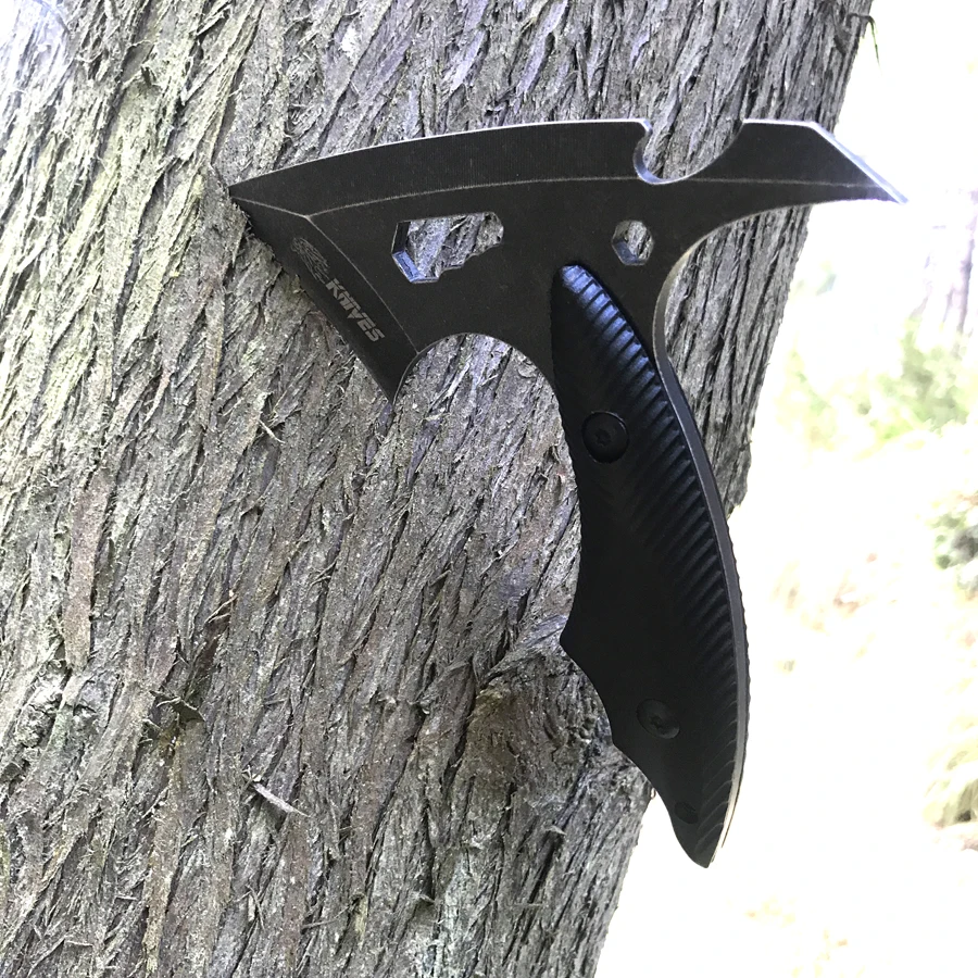 

2019 HOT Outdoor Portable Camping Axe Full Steel Survival Tomahawk Hunting Hatchet Felling Axes Hand Tools Chop Bone Knife