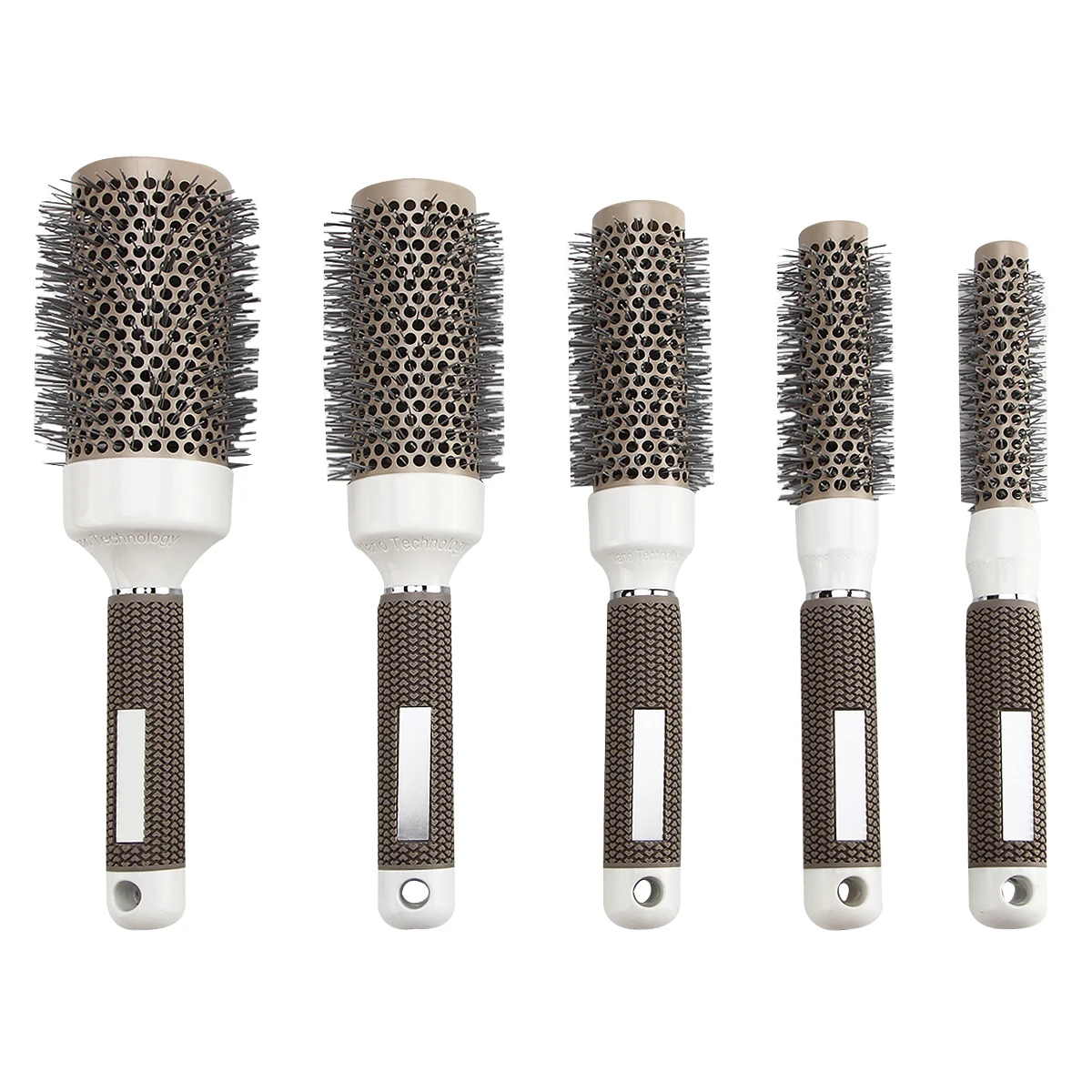 Buy 5 Style Ceramic Ionic Round Hair Brushes Barrel