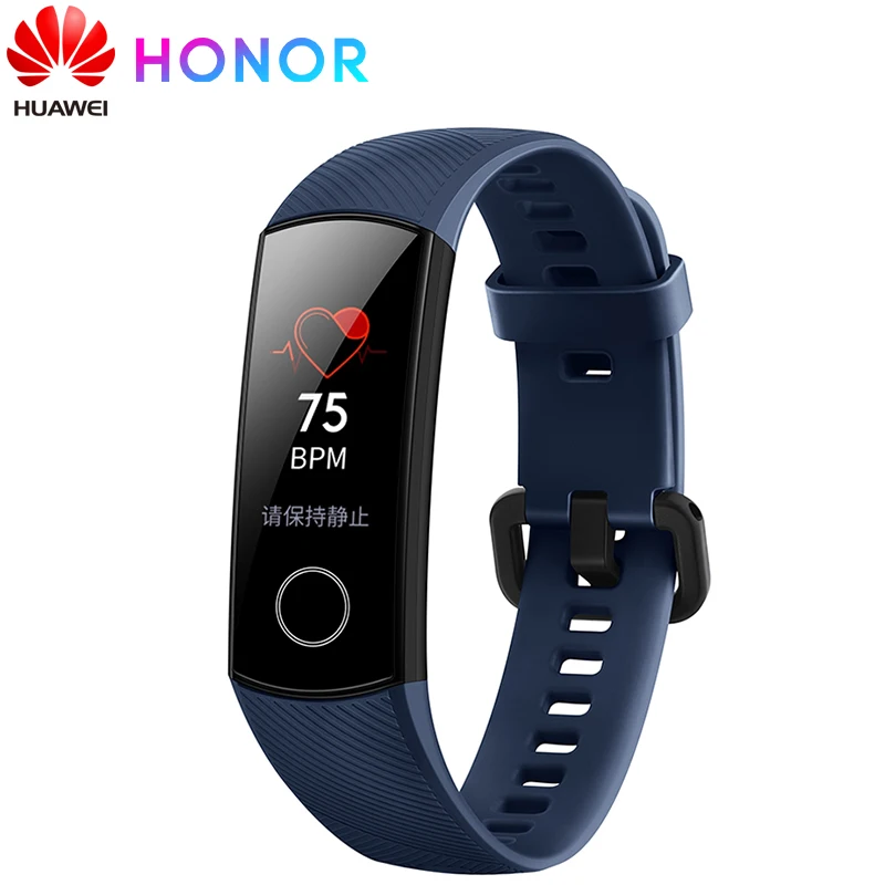 Huawei Honor Band 4 стандартная версия Смарт Браслет Сенсорный 0 95 &quotAMOLED цветной экран