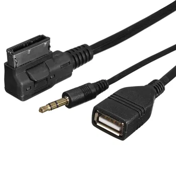 

Music MDI AMI MMI Interface USB+Charger AUX Cable For Audi /A6L / A8L / Q7 / A3 / A4L / A5 / A1 / S5 Q5 Need For AMI Interface