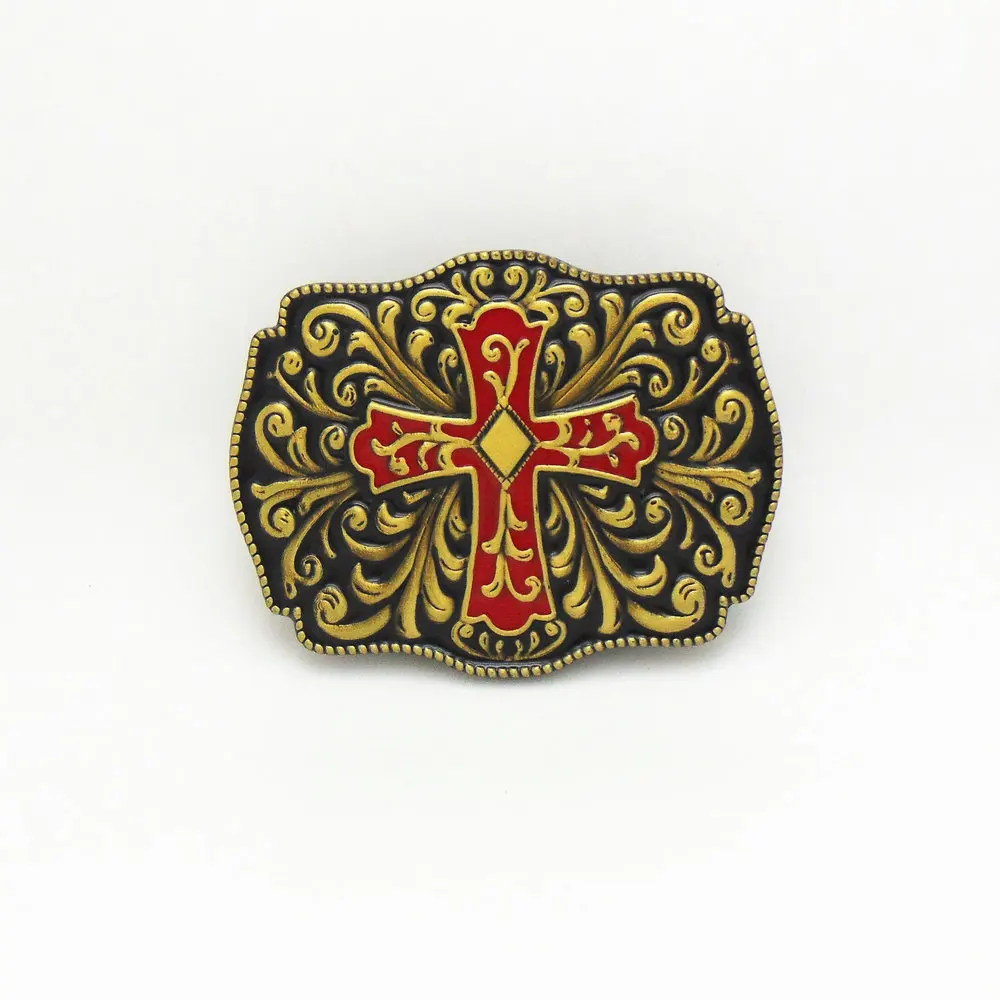 western-cowboy-celtic-decorative-intricate-cross-belt-buckle