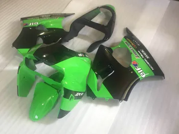 

Racing version Fairing kit for KAWASAKI Ninja ZX6R 636 00 01 02 ZX 6R 2000 2001 2002 ABS Green black Fairings set+Gifts KE54