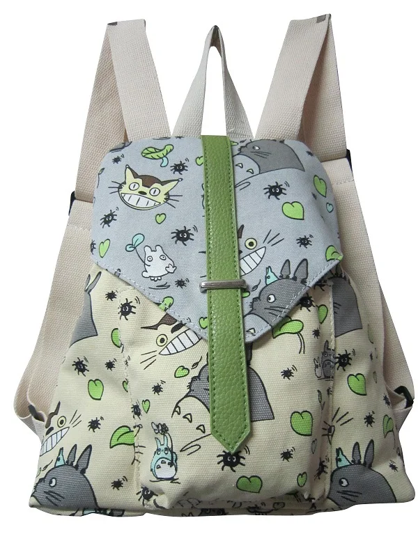 380# аниме Мой сосед Тоторо мультфильм рюкзак/сумка Серый Тоторо рюкзак повседневный модный рюкзак/сумка
