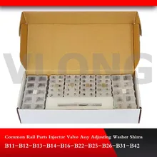 Общие Запчасти для направляющих инжектор КЛАПАН в сборе регулировки регулировочные шайбы B11 B12 B13 B14 B16 B22 B25 B26 B31 B42 1000 шт./лот
