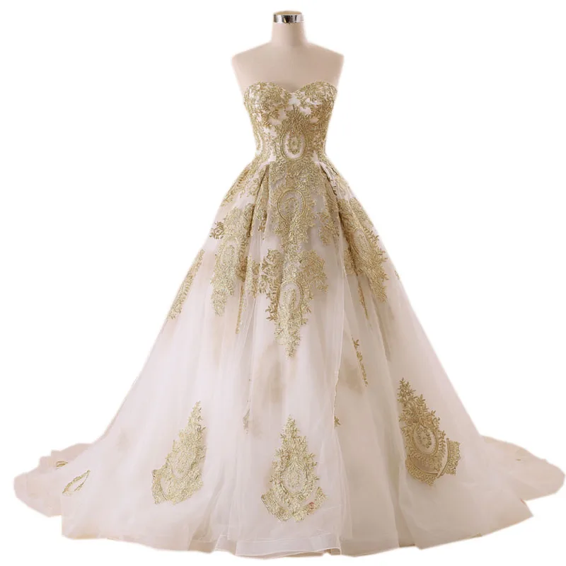 Popular Gold Wedding DressesBuy Cheap Gold Wedding Dresses lots from