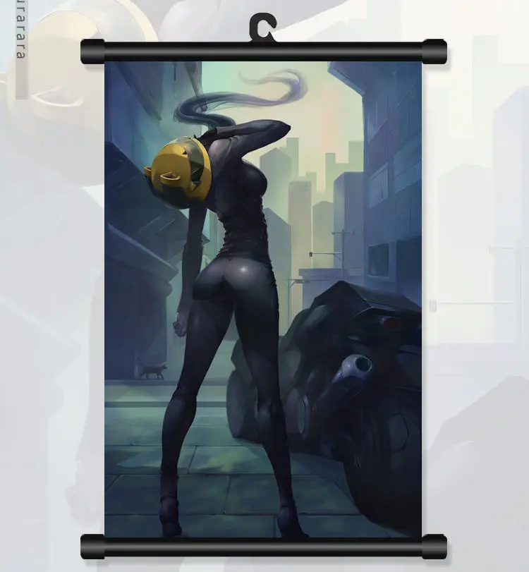 

Home Decor Japanese Anime DuRaRaRa!! Cosplay Wall Poster Scroll