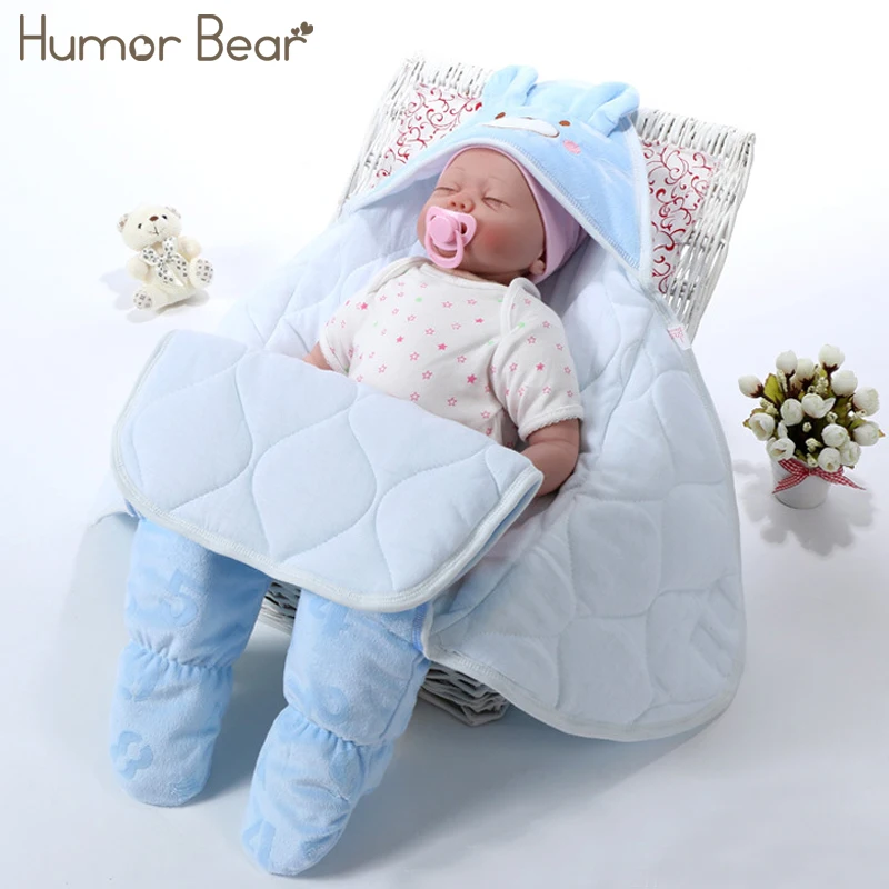 Детский спальный мешок Humor Bear зимний конверт для новорожденных термомешок