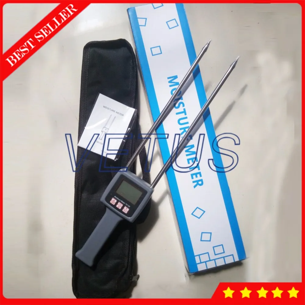 TK100 Digital Multifunctional Hay Moisture Meter of Fiber Straw Bran tester analyzer Moisture