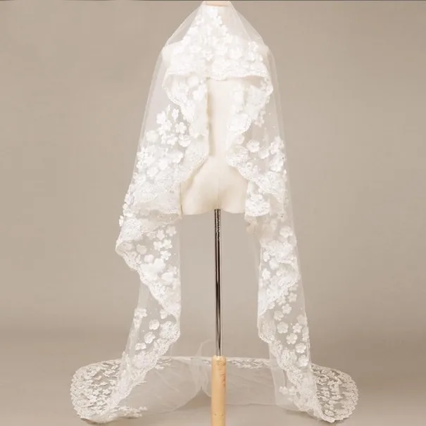 Довольно 2015 новый комплекс Gulei Si лепестки veil свадебное платье аксессуары Ruansha молочно-белый фея темперамент длина по желанию заказчика