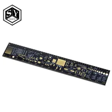 Отличная линейка PCB для электронных инженеров для гиков, производителей для фанатов Arduino, линейка PCB, упаковочные блоки PCB v2-6