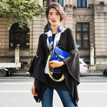 

Wool Sweater Free Size High Quality Bat Sleeve Plus Size Fashion Sweater New Desigual Spring Sweater Buy 1 Get 1 Silk Scarf