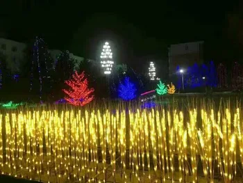 

LED Wheat Lamp Simulation Reed Square Park Lighting Section of the Lawn Decoration Lamp 2017 New Arrival