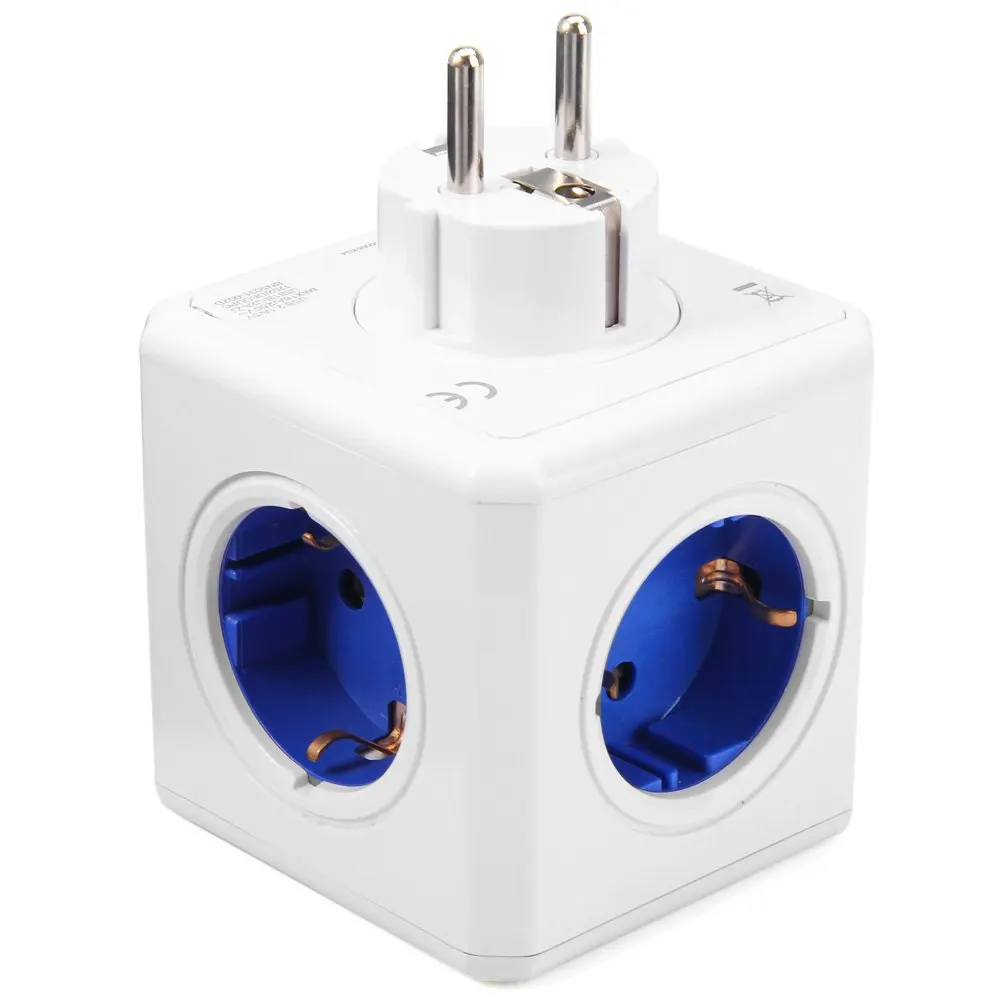 Allocacoc-Power-Strip-Extension-Design-PowerCube-Socket-EU-Plug-4-Outlets-Dual-USB-Ports-Adapter-6A (1)