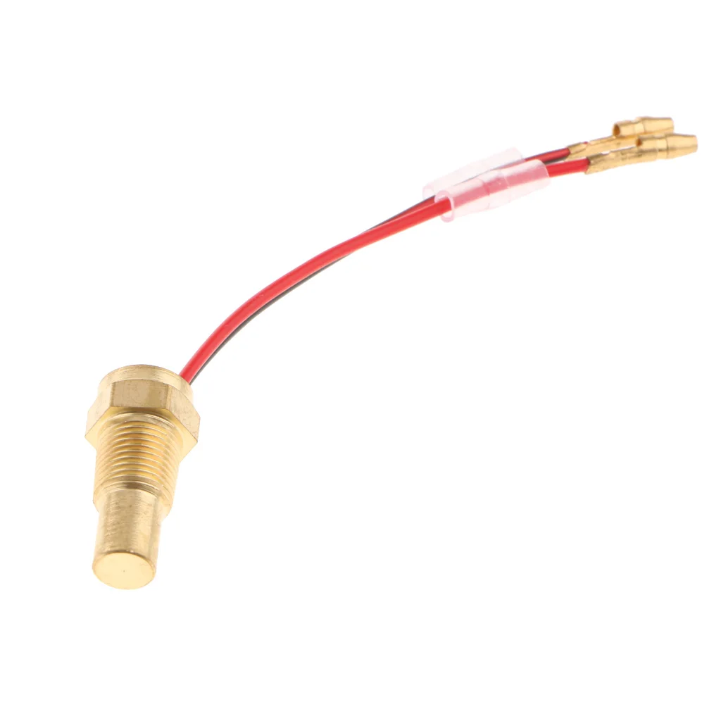 Car Digital Display Water Temp Temperature Gauge Meter with Sensor Stable Performance Anti Vibration