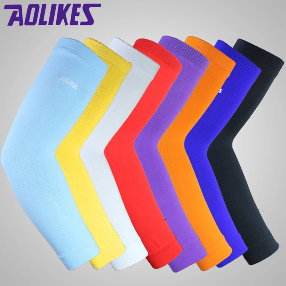 1PCS Lengthen Basketball Volleyball Elbow Pad Support Elastic Running