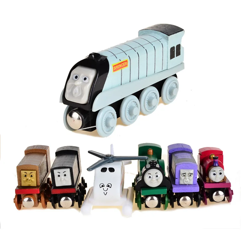 

Random Wooden Trains - 5pcs