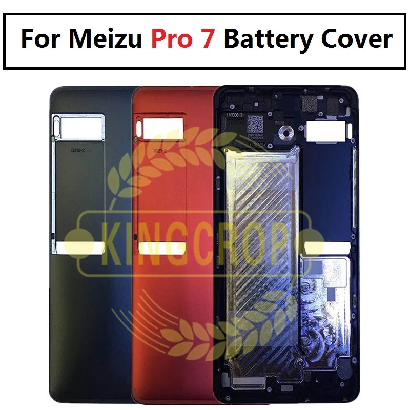 Для Meizu Pro 7 задняя крышка чехол для телефона M792H Батарея дверные Запчасти ремонта