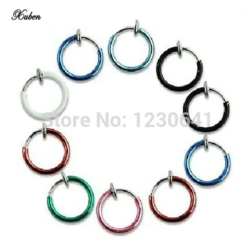 Buy Medical Nostril Titanium Gold Silver Nose Hoop