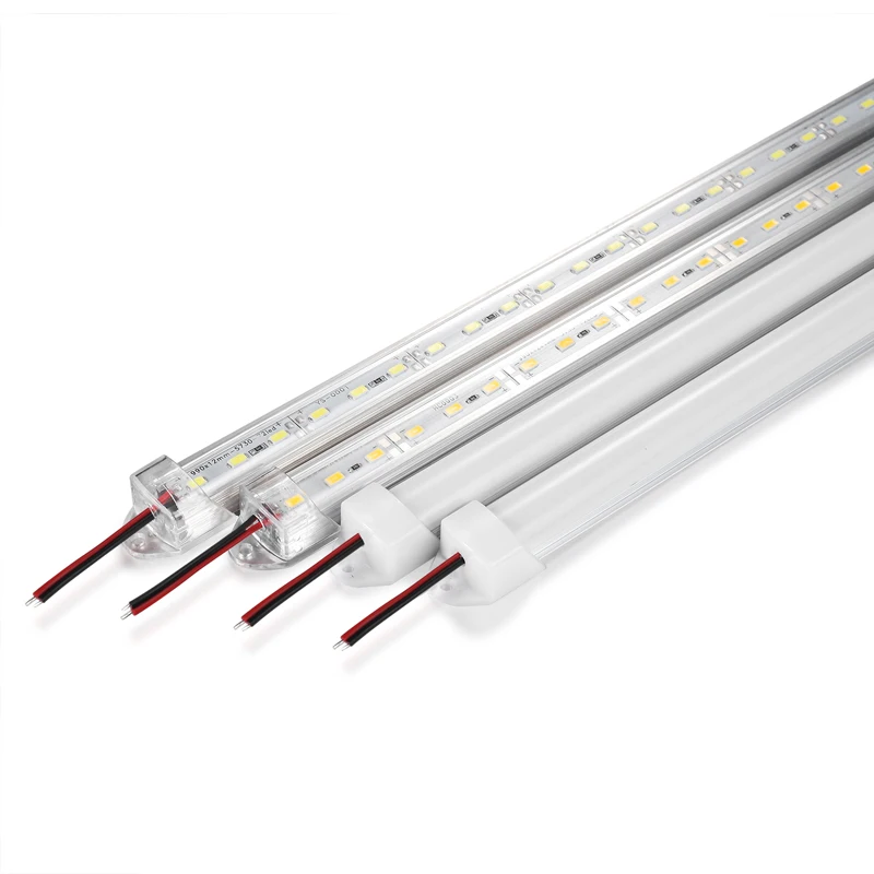 

6PCS 10PCS 30cm Factory Wholesale 30cm DC 12VSMD 5630 LED Hard Rigid LED Strip Bar Light with U Aluminium shell +pc cover