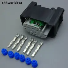 Shhworldsea 6 Pin педаль акселератора разъем для BENZ BMW 1-967616-1 7M0 973 119 дроссельной заслонки Датчик; Разъем для подключения