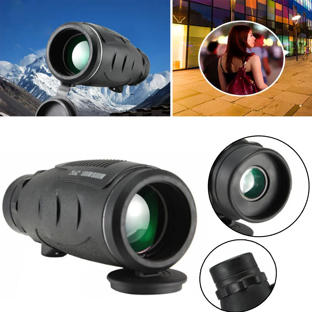 High quality Ultra igh Power 35X62 Portable HD BAK4 optical glass Night Vision WaterProof Monocular Telescope focus practical |