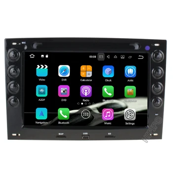 

IPS 4G+64G Android 9.0 Car DVD Radio Player for Renault Megane 2 ii 2006 2007 2008 2009 2010 with BT Wifi GPS
