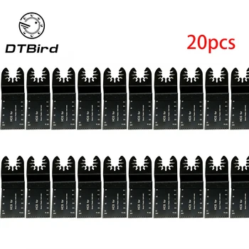 

20pcs Multi-Function Bi-metal Precision Saw Blade Oscillating Multitool Saw Blade for Renovator Power Cutting Multimaster Tools